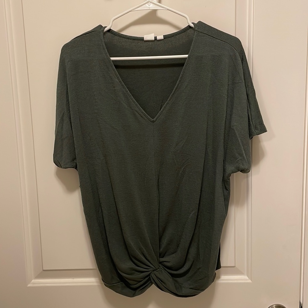 GAP army green shirt